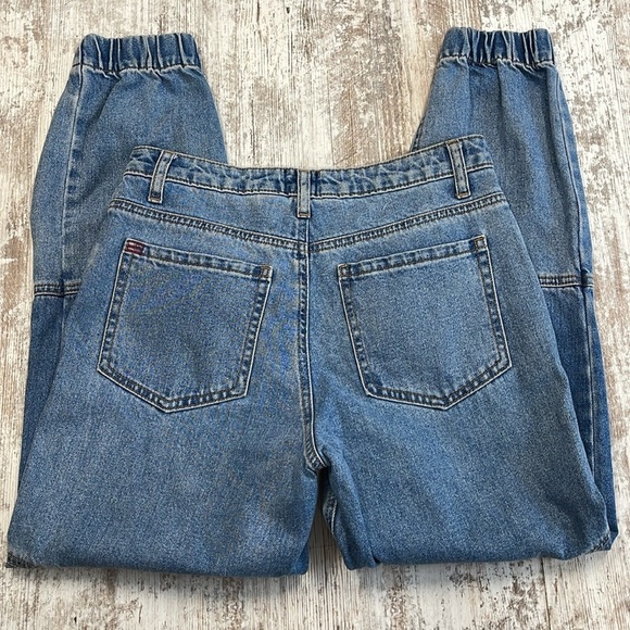 BDG Urban Outfitters Denim Color Block Knee Panel Jogger Jeans SIZE 26 - Picture 10 of 10